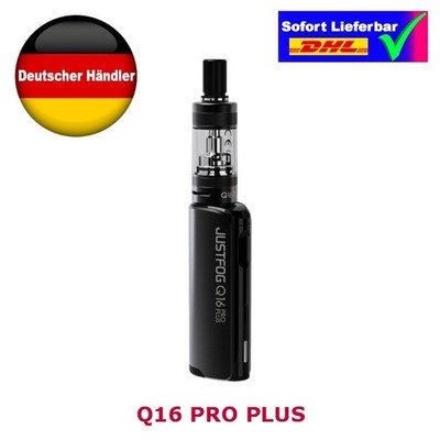 JustFog Q16 Pro PLUS E-Zigarette Starterset Kit Ersatzglas Coils Verdampfer