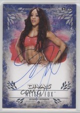 2016 Topps WWE Undisputed Auto Blue 4/25 Alicia Fox #UA-AF Auto uk2