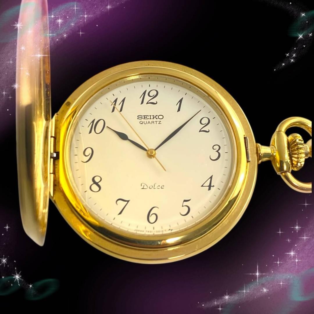 Pocket Quartz Excellent Model Condition Watch SEIKO 7431-0010 DOLCE - vintagewatches.pk