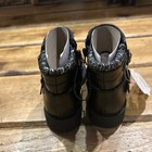 Wonder Nation Toddler Girls Sweater Knit Black Ankle Height Boot, Size 9 — photo 6