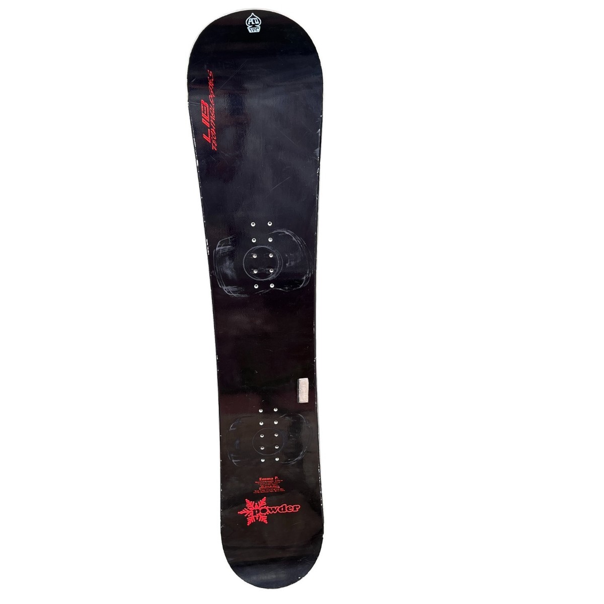 Vintage Lib Tech Emma P. Peel Snowboard 159 cm Made in WA USA