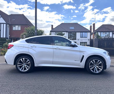 2016 BMW X6 40d M Sport - Mineral White - 82K - FBMWSH - Automatic - Great Spec