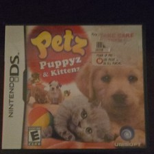 Ubisoft Petz: Puppyz & Kittenz Nintendo DS E 2006 NTSC-U/C Manual Included
