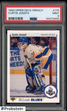 1990 Upper Deck French Hockey #175 Curtis Joseph Blues RC Rookie PSA 9 MINT