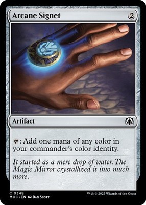 Arcane Signet | MOC | 348 | NM/Common | 009-MTG-C