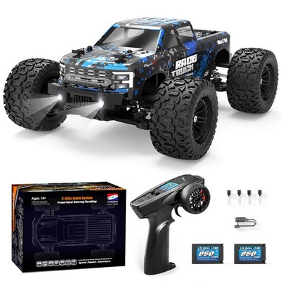 RC Cars 1/18 Scale 4WD Off-Road Monster Trucks with 36+KM/H High Speed, 2.4 G...