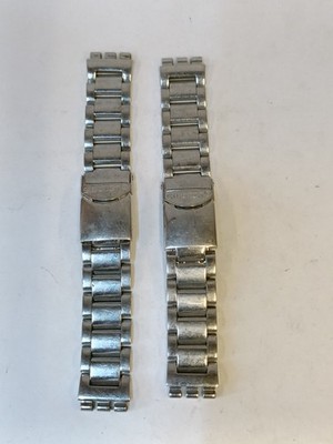 USED STRAP LINKS & LOCK SPARE PARTS PURPOSE SWATCH MEN'S STRAP 2 PIECE LOTT