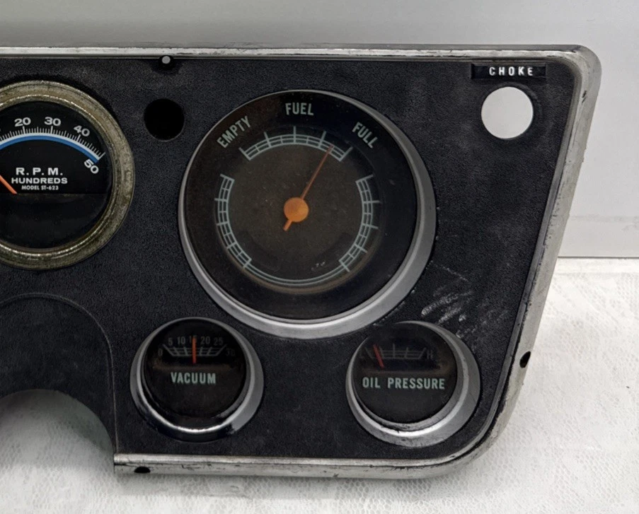 Camión Chevrolet Chevy 1967-1972 calibre C50 C60 raro con tablero original Foto 3 de 4