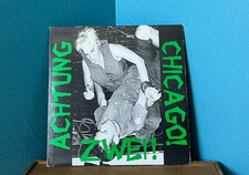 Various - Achtung Chicago! Zwei! (LP, Comp) Vinyl Punk Rare Underdog Records VG