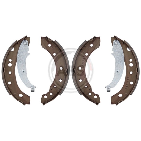 A.B.S. Bremsbackensatz Bremsbacken Hinten FüR Peugeot 206 SchräGheck 2A/C-image