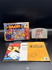 Super Smash Bros Nintendo 64 N64 Game Cartridge Manuals in Box Complete