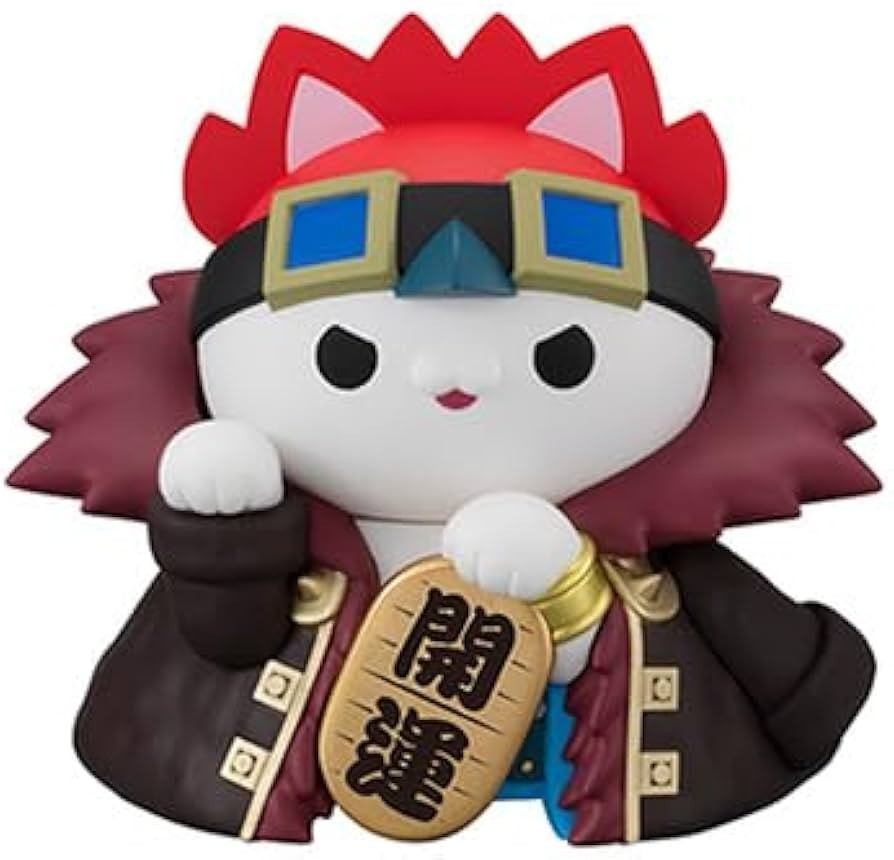 Mega Cat Project ONE PIECE Nyan Fortune Lucky Cat Pirates Toy