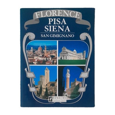 Florence, Pisa, Sienna and San Gimignano. Illustrated Guide book, Very Good Cond