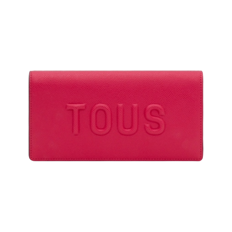 Tous Brenda Large Wallet Fuchsia Pink Purse
