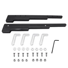 Aluminum Wire Loom Set Black Polished Billet and Ball Milled Finish Wire Loom...