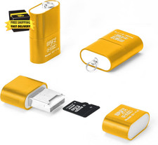 3 Pack Micro SD Card Reader for Android,Micro SD Card to USB Adapter, TF Card