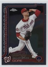 2025 Topps Chrome Mackenzie Gore #160 3gq