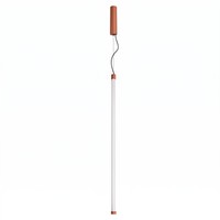 LED HäNgelampe Ockerrot 3000 K Dimmbar Push-Dim Ø3 Cm Pendelleuchte Esstisch