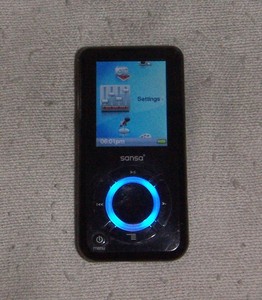 Sandisk - Sansa Clip Plus - SDMX18 008G E46K - Lecteur MP3 - Radio FM - 8 Go - Noir
