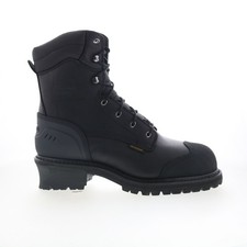 Chippewa Aldarion WP Composite Toe Mens Black Extra Wide 3E Work Boots