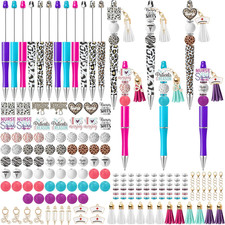 Nurse Beadable Pens for Women - 12 Set Nursing DIY Ballpoint Craft Making Kit...