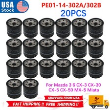 20PACK For Mazda Engine Oil Filter Cartridge PE01-14-302B PE0114302A