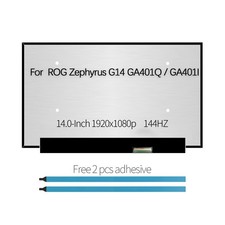 LCD Screen Replacement for Asus ROG Zephyrus G14 GA401Q, FHD 1920X1080 40Pin ...