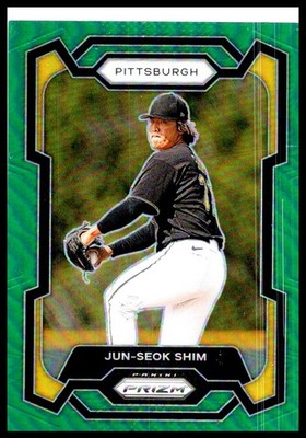 2024 Prizm #290 Jun-Seok Shim Green Prizm