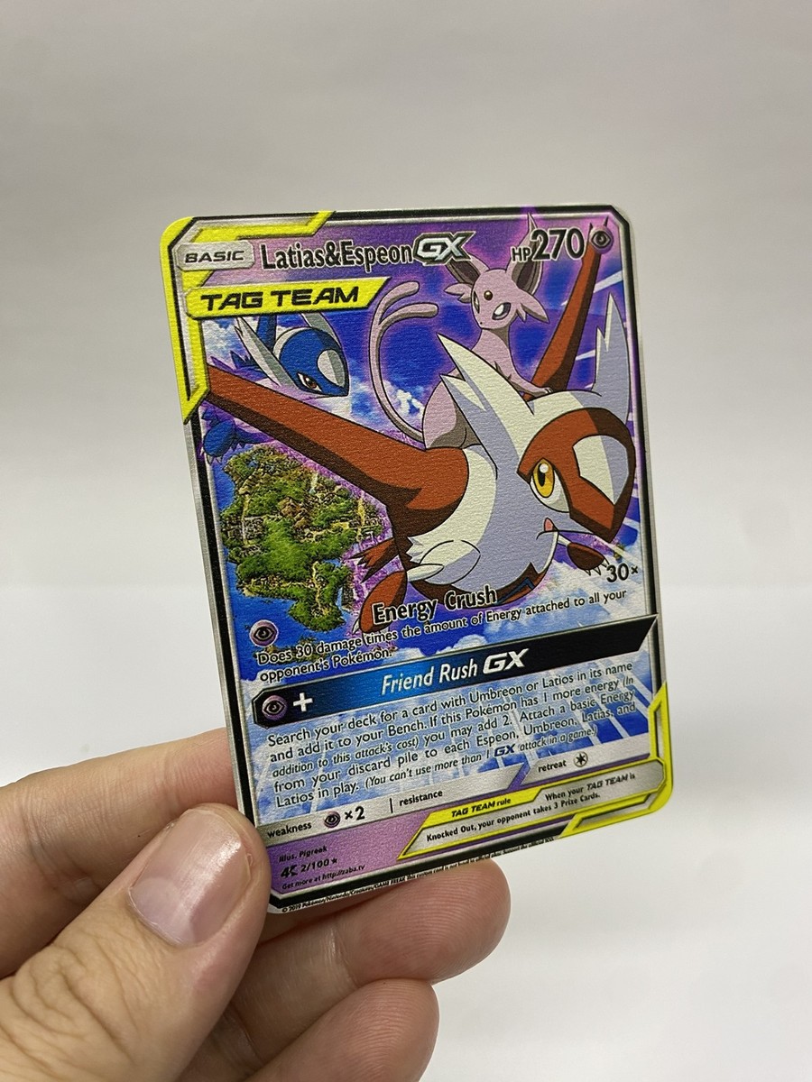 how to make metal pokemon cards 10000 Arceus Vmax DIY Golden Pokemon Cards in Spanish Iron Metal Pokmo –  NairoMarket main image 1