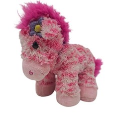 Pink  Purple Animal Alley Plush Horse Stuffed Animal Toy From Toys R Us