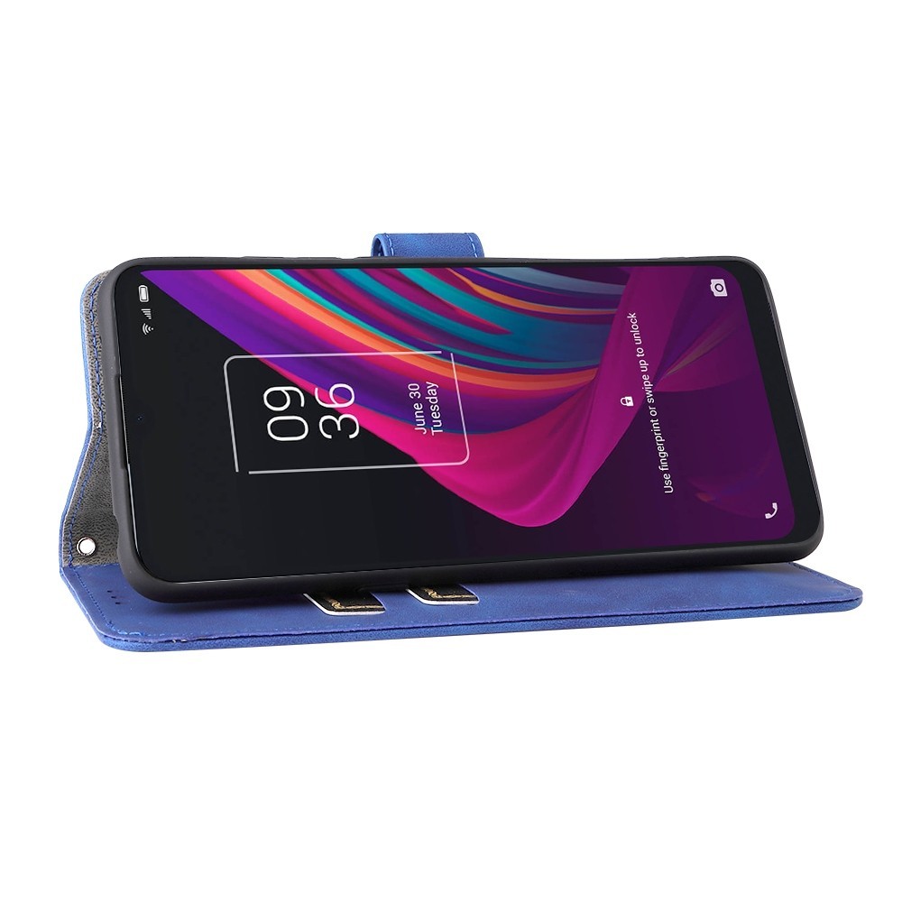 Funda Para TCL 10 Se 10se, Compatible Con TCL 10 Se 10se, Carcasa De Teléfono De PC + Cubierta De Silicona Suave [anillo De Metal 360, Soporte Magnético Para Automóvil] TZZH-LV