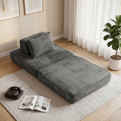Schlafsessel 2 in 1 Klappbar Boneless Schlafsofa Mit Schlaffunktion