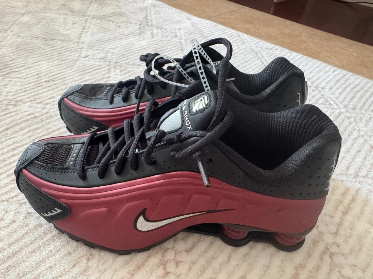 Nike Shox R4 Black Team Red W for sale | eBay