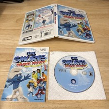 The Smurfs Dance Party Wii CIB Complete Tested Working