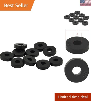 #ad Danco 88569 Rubber Flat Washer 1 2 Inch for Quick Fix Faucet Repairs 10 Pack $5.99
