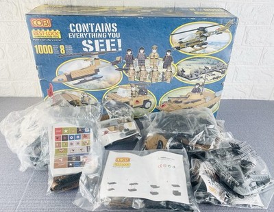 Cobi Best Lock Konstruktionsspielzeug 1000 Teile Inhalt versiegelt enthält alles auf Karton