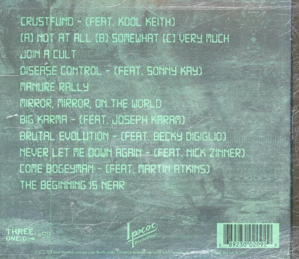 Planet B Selbstbetitelte CD USA Ipecac Recordings 2018 In Gatefold-Kartenhülle - Bild 2 von 3