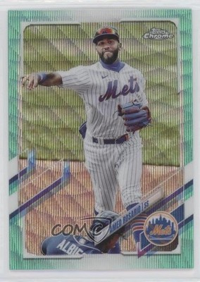 2021 Topps Chrome Aqua Wave Refractor 196/199 Amed Rosario #190 u5u