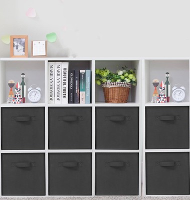 Storage Cubes, 11-inch Cube Storage Boxes, Set of 8
