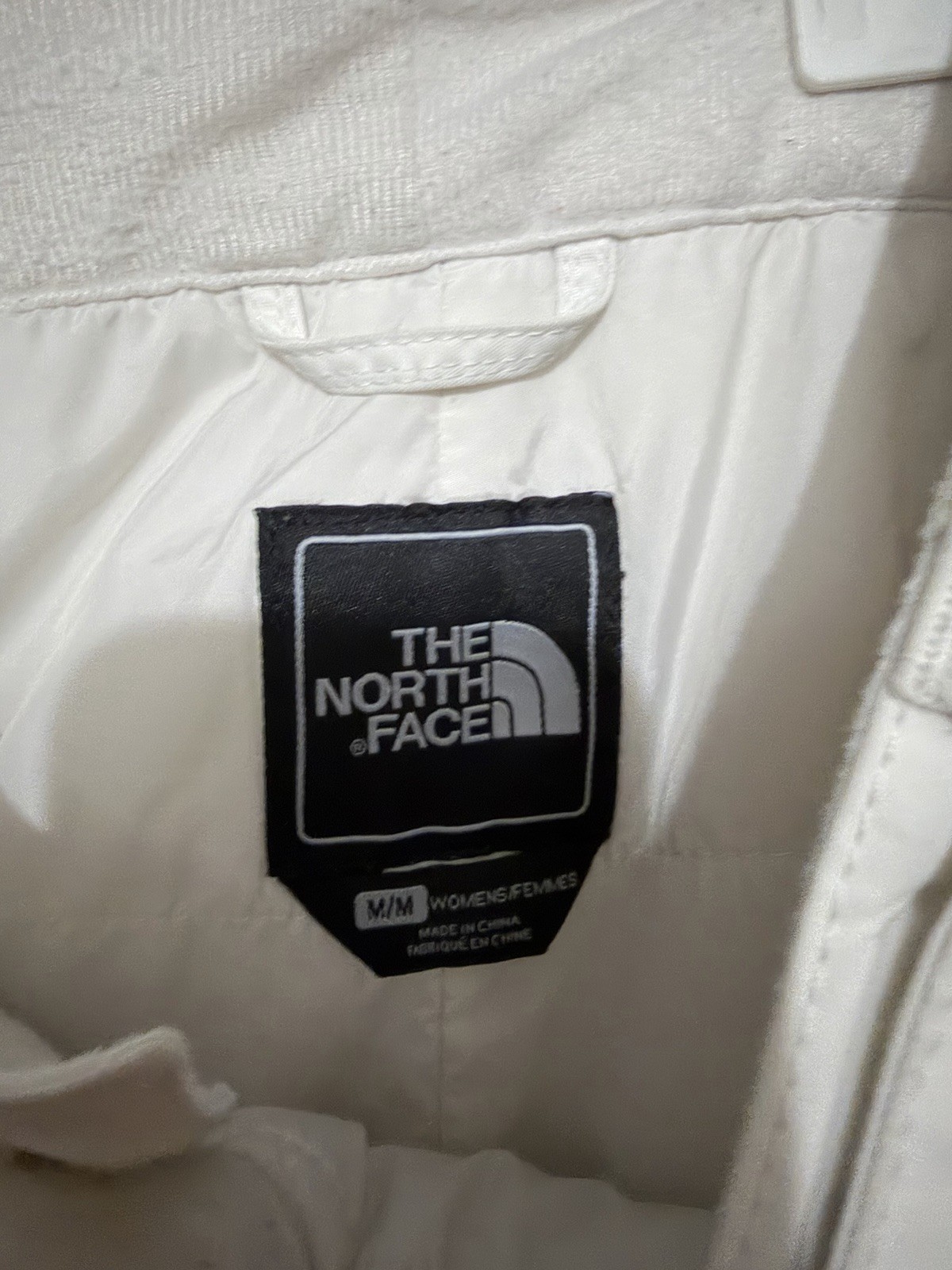 The North Face Women's White Waterproof Insulated Snow Pants M Ski Pockets thumbnail 7
