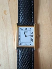 Vintage Men's Seiko Tank 7N00-5C08 working on lizard strap
