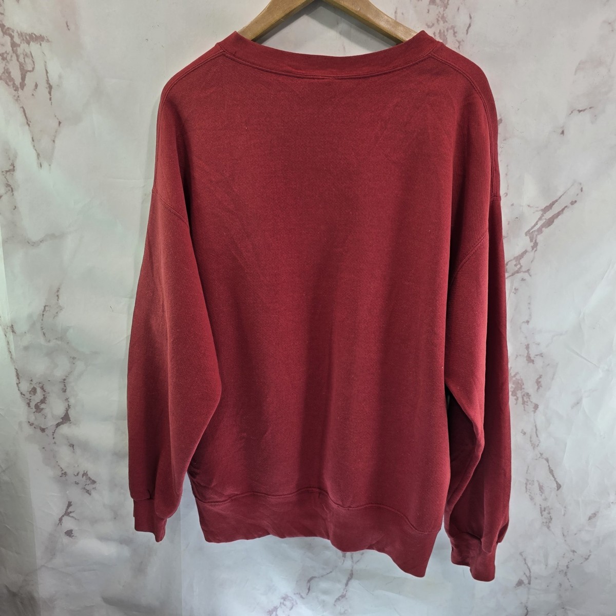 USA製 American Clothing 南軍旗 スイングトップ 総柄 レッド(メンズ XL)中古 古着 X9819 Vintage America Sweatshirt Mens Large XL Red United States USA
