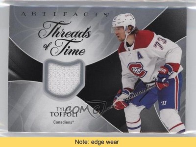 2023-24 Upper Deck Artifacts Threads of Time Tyler Toffoli #TT-TO READ x2o