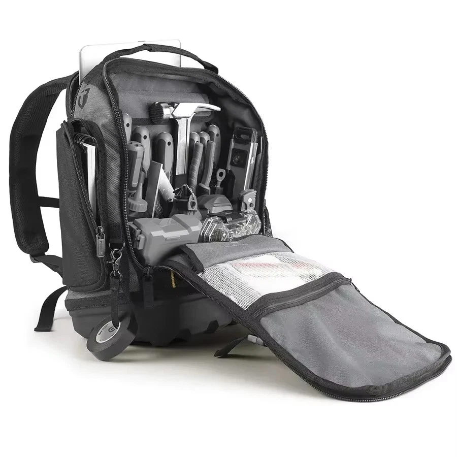 ToughBuilt TB-66C Pro 33 Pocket Lighted USB Charging Tool Backpack - Image 2 of 4