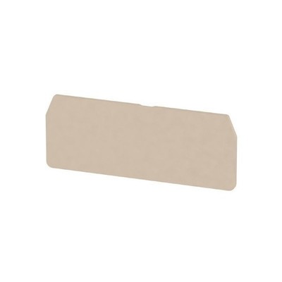 5pcs WEIDMULLER ZAP/TW 3 1608800000 end plate dark beige New  KD *gi