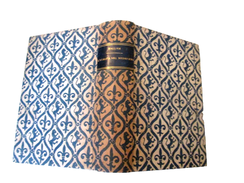 Hallam E-L’EUROPA NEL MEDIOEVO.Barbera,1883.Seconda Ed.RILEGATO - Picture 2 of 6