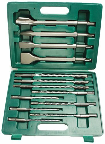 Set 13 Punte e Scalpelli SDS Plus per Cemento - Kit Professionale Muratura