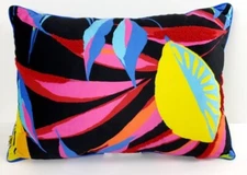 TABITHA BROWN Target Decorative Throw Pillow Abstract Multicolor Lemon New