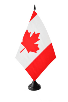 Kanada Polyester Tischfahne