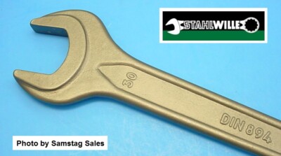 STAHLWILLE 4004-30 Germany 30mm Metric Single Open End Wrench DIN 894  Standard